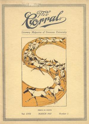 Primary view of object titled 'The Corral, Volume 17, Number 2, March 1927'.