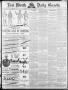 Primary view of Fort Worth Daily Gazette. (Fort Worth, Tex.), Vol. 15, No. 17, Ed. 1, Friday, October 31, 1890