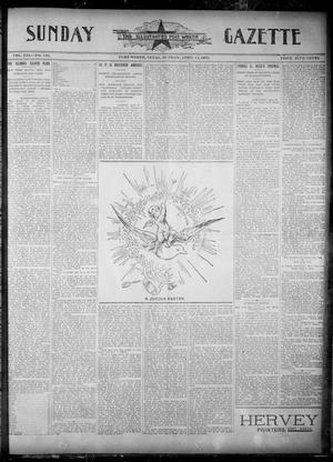 Primary view of object titled 'Fort Worth Gazette. (Fort Worth, Tex.), Vol. 19, No. 140, Ed. 2, Sunday, April 14, 1895'.