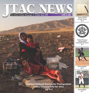 Primary view of object titled 'JTAC News (Stephenville, Tex.), Ed. 1 Wednesday, April 11, 2018'.