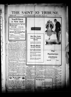 The Saint Jo Tribune. (Saint Jo, Tex.), Vol. 22, No. 3, Ed. 1 Friday, December 12, 1919