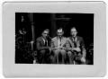 Photograph: [William Blackshear and Two Other Unidentified Men]
