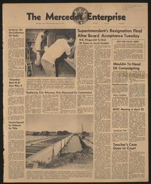 Primary view of object titled 'The Mercedes Enterprise (Mercedes, Tex.), Vol. 56, No. 15, Ed. 1 Thursday, April 15, 1971'.