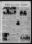 Newspaper: The Llano News (Llano, Tex.), Vol. 80, No. 48, Ed. 1 Thursday, Octobe…