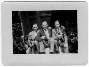 Primary view of object titled '[Bill Kinch, Bill McCloud and Wm. Blackshear]'.