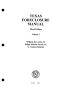 Book: Texas Foreclosure Manual: Third Edition [2018 Revision]