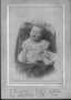 Primary view of [Beulah Andrews as a Baby, Sitting in a Chair]