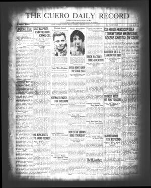 Primary view of object titled 'The Cuero Daily Record (Cuero, Tex.), Vol. 68, No. 46, Ed. 1 Thursday, February 23, 1928'.