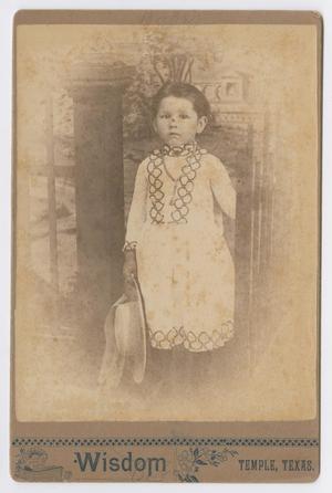 Primary view of object titled '[Child in Dress]'.