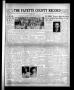 Newspaper: The Fayette County Record (La Grange, Tex.), Vol. 30, No. 67, Ed. 1 F…