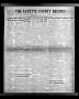 Newspaper: The Fayette County Record (La Grange, Tex.), Vol. 30, No. 38, Ed. 1 T…