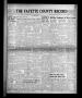Newspaper: The Fayette County Record (La Grange, Tex.), Vol. 30, No. 44, Ed. 1 T…