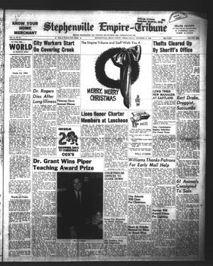Primary view of object titled 'Stephenville Empire-Tribune (Stephenville, Tex.), Vol. 92, No. 52, Ed. 1 Friday, December 21, 1962'.