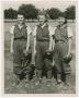Photograph: [Baseball Teammates on field During World War II]