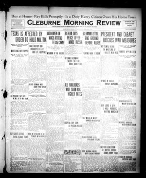 Primary view of object titled 'Cleburne Morning Review (Cleburne, Tex.), Ed. 1 Wednesday, March 28, 1917'.
