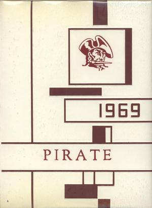 Primary view of object titled 'The Pirate, Yearbook of Old Glory High School, 1969'.
