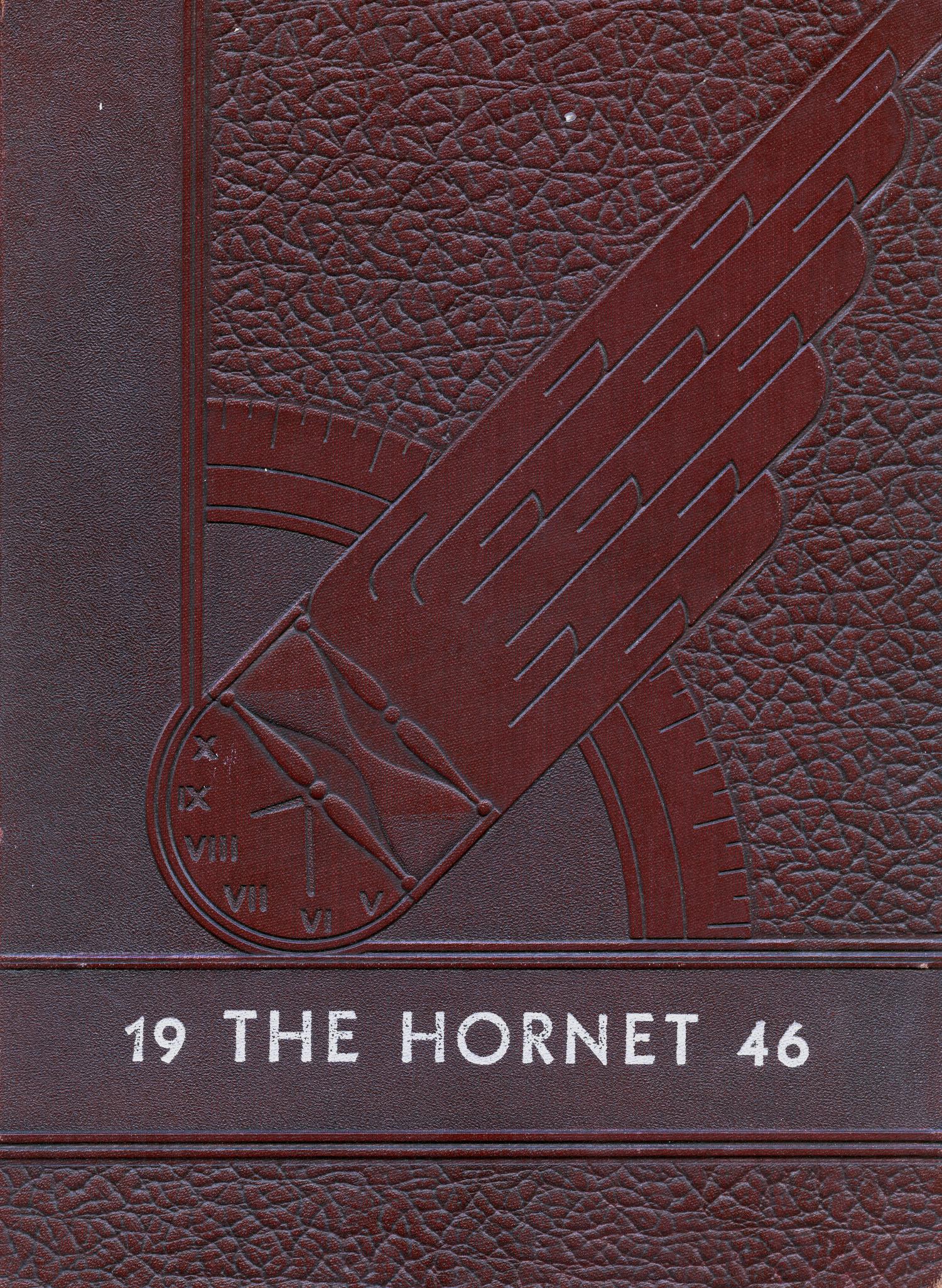The Hornet, Yearbook of Aspermont Students, 1946
                                                
                                                    Front Cover
                                                
