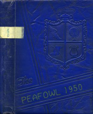 Primary view of object titled 'The Peafowl, Yearbook of Peacock High School, 1950'.