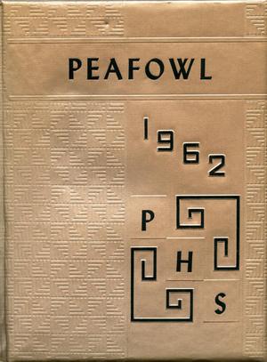 Primary view of object titled 'The Peafowl, Yearbook of Peacock High School, 1962'.