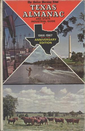 Primary view of object titled 'Texas Almanac, 1966-1967'.