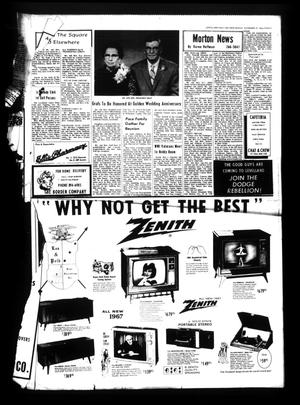 Primary view of object titled 'Levelland Daily Sun-News (Levelland, Tex.), Vol. [26], No. [158], Ed. 1 Sunday, November 27, 1966'.