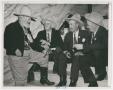 Photograph: [John R. Hughes, Ellison Carroll, A. B. BLocker, and Bob Beverly at T…