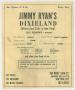 Pamphlet: Advertisement for Roy Eldridge at Jimmy Ryan's Dixieland, New York