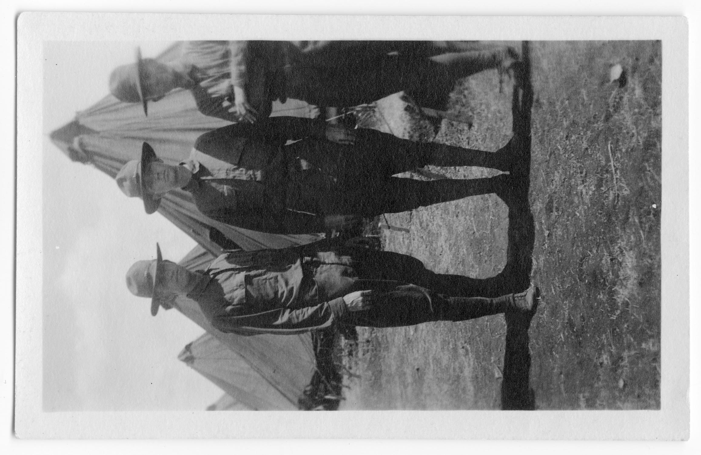 Three Men in Uniform at Camp Mabry, Austin
                                                
                                                    [Sequence #]: 1 of 1
                                                