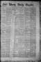 Primary view of Fort Worth Daily Gazette. (Fort Worth, Tex.), Vol. 7, No. 62, Ed. 1, Wednesday, February 28, 1883