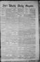 Primary view of Fort Worth Daily Gazette. (Fort Worth, Tex.), Vol. 7, No. 66, Ed. 1, Tuesday, March 6, 1883