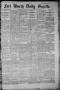 Primary view of Fort Worth Daily Gazette. (Fort Worth, Tex.), Vol. 7, No. 69, Ed. 1, Friday, March 9, 1883