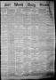 Primary view of Fort Worth Daily Gazette. (Fort Worth, Tex.), Vol. 7, No. 178, Ed. 1, Thursday, July 5, 1883