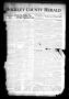 Thumbnail image of item number 1 in: 'Hockley County Herald (Levelland, Tex.), Vol. 6, No. 7, Ed. 1 Friday, September 27, 1929'.