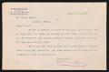 Letter: [Letter from I. H. Kempner to Henry Sayles, October 18, 1907]