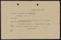 Letter: [Letter from Henry Sayles Jr. to Rube D. Simonton, January 13, 1913]