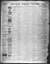 Primary view of Brenham Weekly Banner. (Brenham, Tex.), Vol. 19, No. 21, Ed. 1, Thursday, May 22, 1884