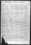 Thumbnail image of item number 1 in: 'Brenham Weekly Banner. (Brenham, Tex.), Vol. 25, No. 36, Ed. 1, Thursday, September 4, 1890'.