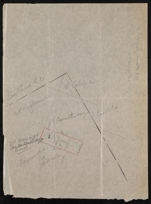 Primary view of object titled '[Diagram of J. T. Carruth Survey in Comanche County, Texas]'.