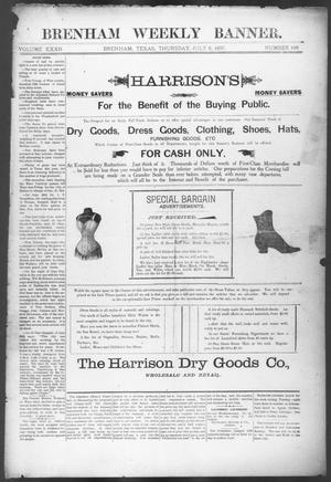 Primary view of object titled 'Brenham Weekly Banner. (Brenham, Tex.), Vol. 32, No. 103, Ed. 1, Thursday, July 8, 1897'.