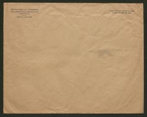 Primary view of object titled '[Envelope from Civil Aeronautics Administration to Cardwell Flight Academy]'.