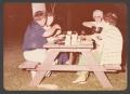 Photograph: [Charlyne Creger and Others at Picnic Table]