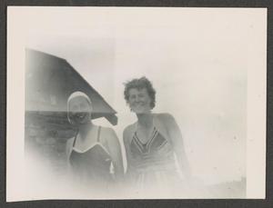 Primary view of object titled '[Two Women in Bathing Suits]'.