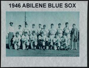 Primary view of object titled '[1946 Abilene Blue Sox]'.