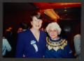 Photograph: [Charlyne Creger With Janet Reno]