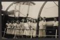Photograph: [Women on Ship Near Railings]
