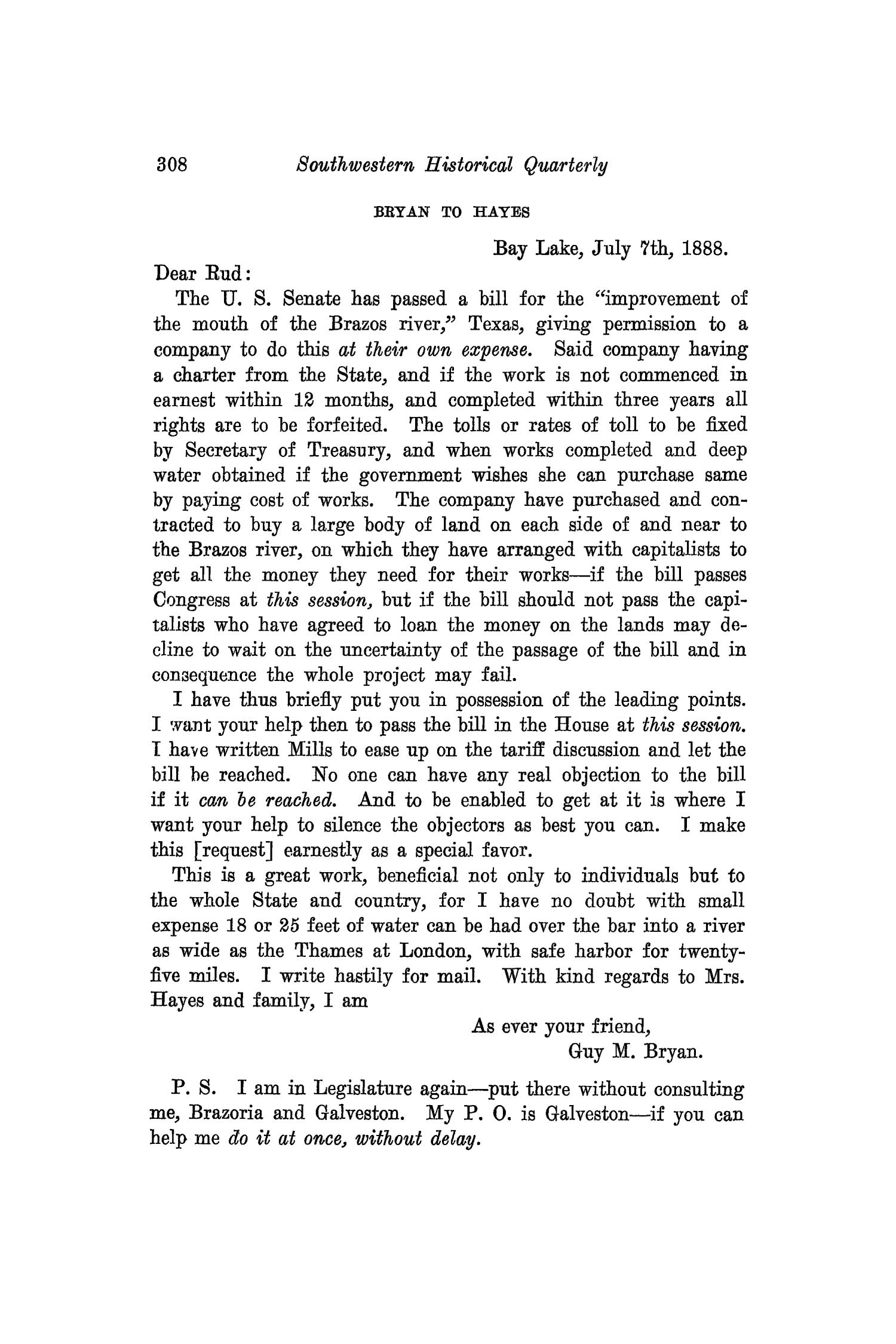 The Southwestern Historical Quarterly, Volume 29, July 1925 - April, 1926
                                                
                                                    308
                                                