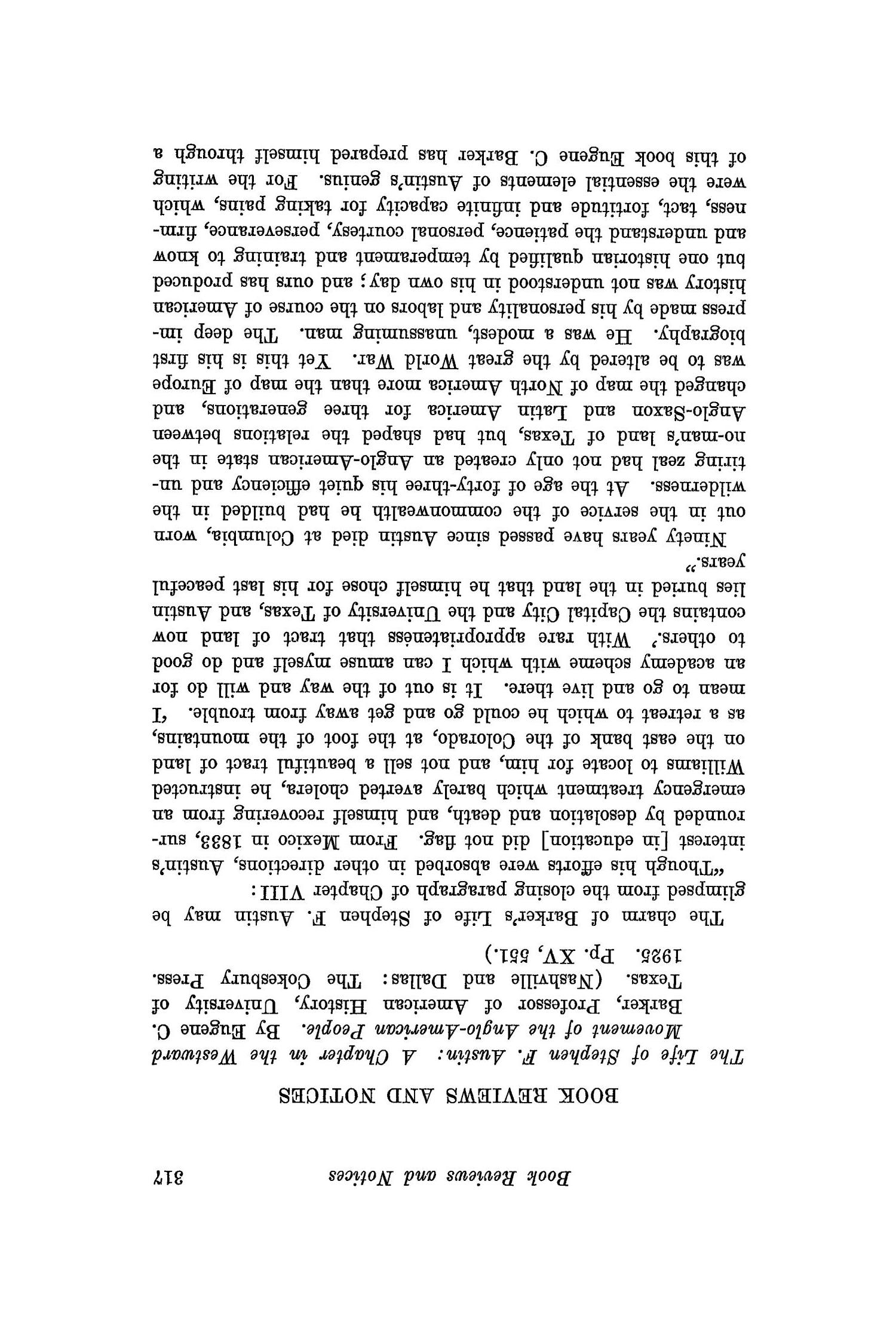 The Southwestern Historical Quarterly, Volume 29, July 1925 - April, 1926
                                                
                                                    317
                                                