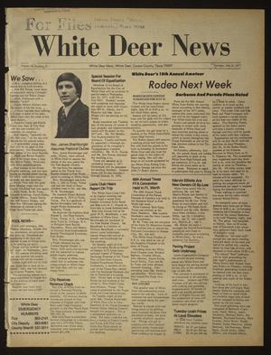 Primary view of object titled 'White Deer News (White Deer, Tex.), Vol. 18, No. 23, Ed. 1 Thursday, July 21, 1977'.