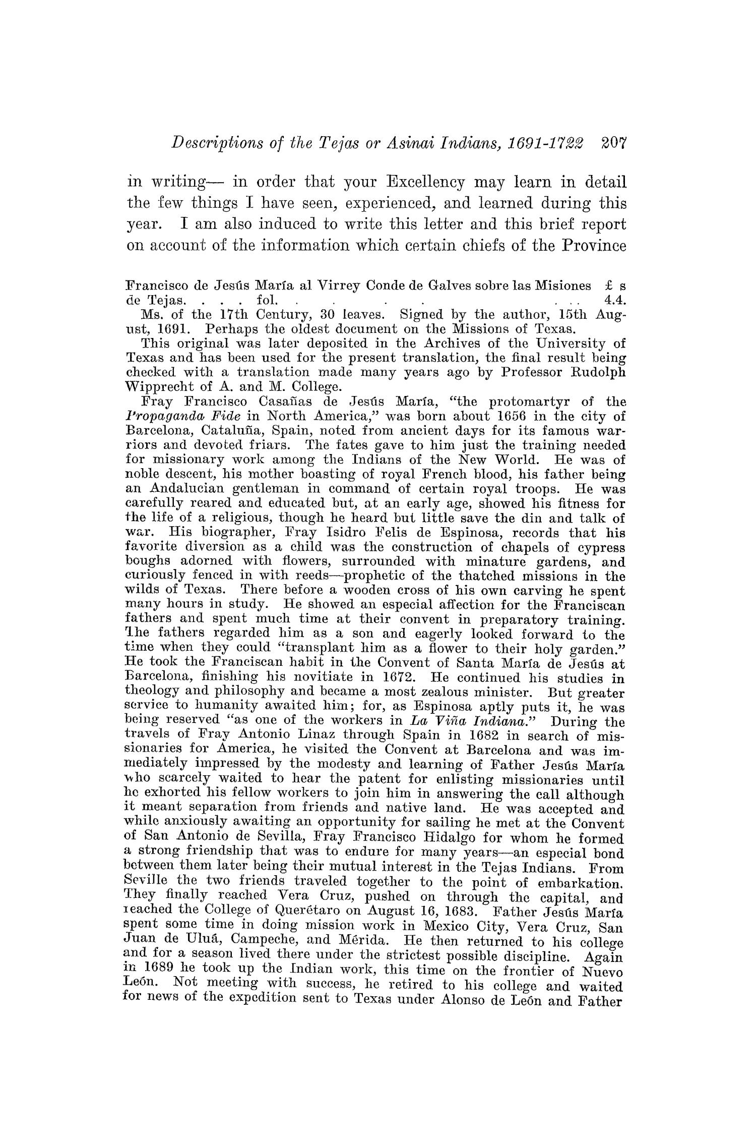 The Southwestern Historical Quarterly, Volume 30, July 1926 - April, 1927
                                                
                                                    207
                                                