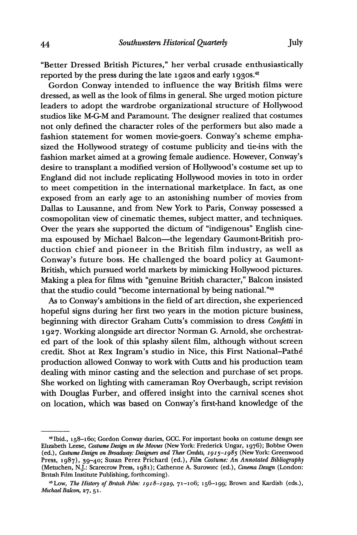 The Southwestern Historical Quarterly, Volume 101, July 1997 - April, 1998
                                                
                                                    44
                                                